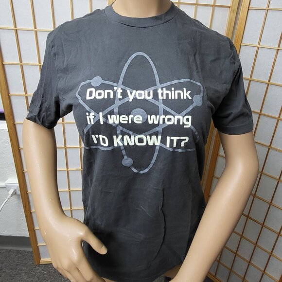 Warner Bros Studio Tour brand The Big Bang Theory Sheldon t-shirt unisex size L - Picture 1 of 9